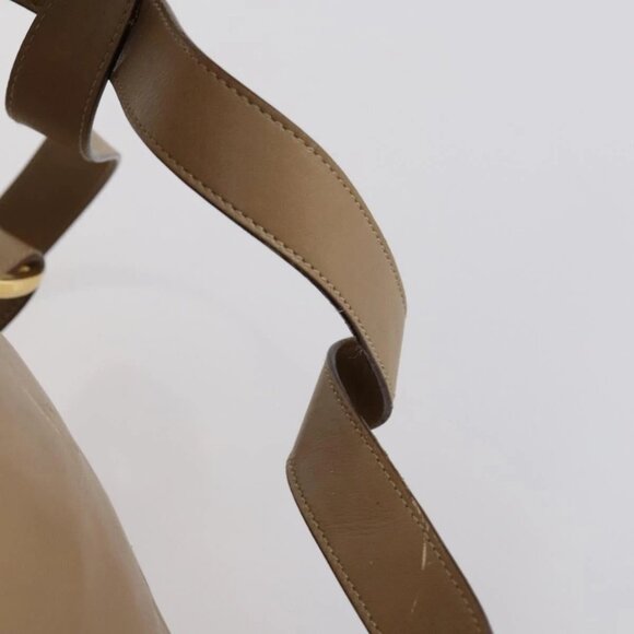 GUCCI Bamboo Backpack Leather Beige Gold 003 2855 0043 0 Auth bs30754 main image 6